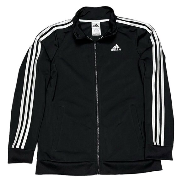Adidas Lightweight 3 Stripes Jogger Track Soccer Jacket - Youth Large - Picture 1 of 5